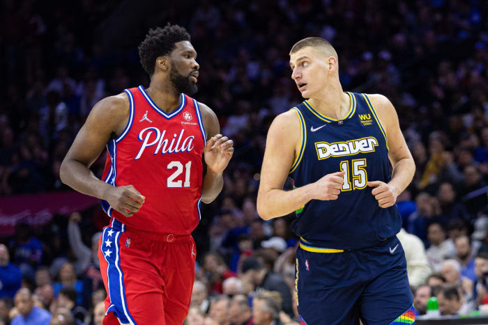 Nikola Jokic, Joel Embiid, Denver Nuggets, Philadelphia 76ers